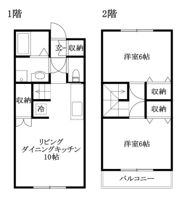 エニシア北条辻の間取り画像