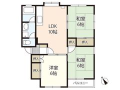 和弘ビルの間取り画像