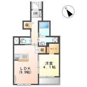 レジデンス麦（Residence麦）の間取り画像