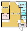ベル シエルの間取り画像