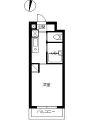 スカイコート新宿落合第6の間取り画像
