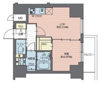 プレジオ西新井の間取り画像