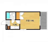 第2コーポ倉本の間取り画像