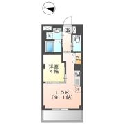 コンフォート 若木の間取り画像