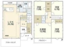 名古屋市昭和区の間取り画像