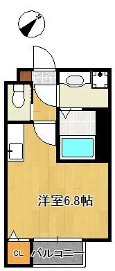 クオーレリッコ八幡南の間取り画像