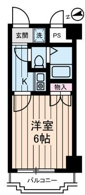 ダイホープラザ調布の間取り画像