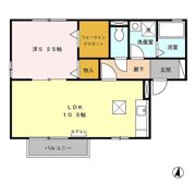セジュール名和の間取り画像