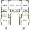 相湘13生沢ハイツの間取り画像