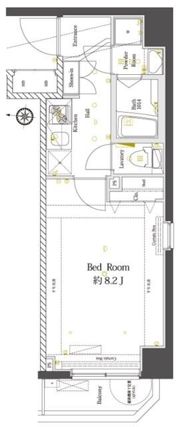 AZEST千鳥町の間取り画像