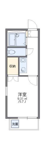 レオパレス立川第3の間取り画像