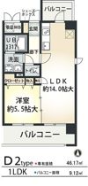 フジ-ディア・ミュ・リッヒの間取り画像