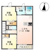 メゾンレイアの間取り画像
