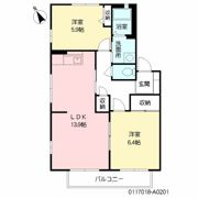 ディアス駅前の間取り画像