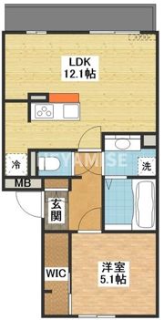ドゥジエムの間取り画像