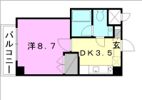 シャルマン道後の間取り画像