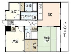 EFT-牛田東の間取り画像