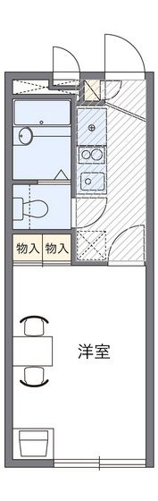レオパレスアトレイの間取り画像