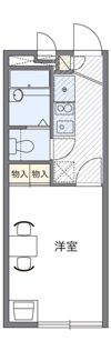 レオパレスアトレイの間取り画像