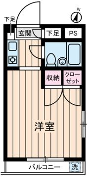 ブライトコート壱番館の間取り画像