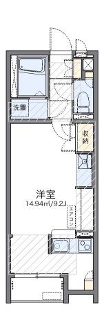 レオネクストテルビューレンの間取り画像