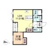 NCOLOR．fの間取り画像