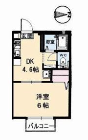 ピュアメゾン B棟の間取り画像