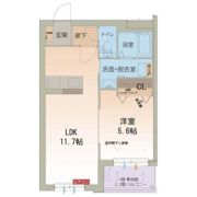 ハートフル インフィニティ Bの間取り画像