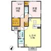 サニープレイス福山Ⅰ F棟の間取り画像