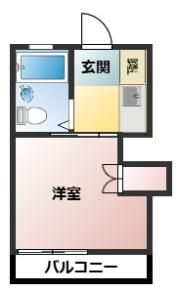 妙蓮寺サンテラスの間取り画像