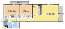 インペリアル大宮の間取り画像