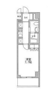 プラウドフラット仙川Ⅱの間取り画像