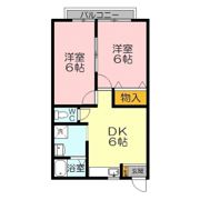 ハイツクレドール3号館の間取り画像