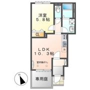 スカイコートの間取り画像
