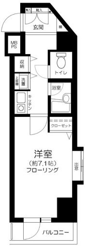 グランド・ガーラ笹塚の間取り画像