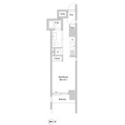 ミリアレジデンス北新宿の間取り画像