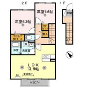 Orge B棟の間取り画像