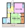 稲原ハイツの間取り画像