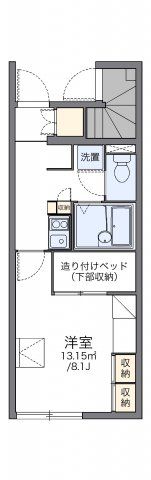 レオパレス楓の間取り画像