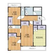 ビュークレストの間取り画像