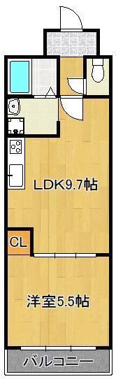 エルザビル馬借47の間取り画像