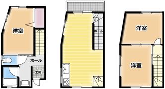 Re-Home大利元町の間取り画像