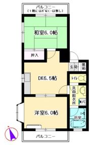 フラットSⅡの間取り画像