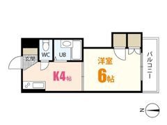 第1下原ビルの間取り画像