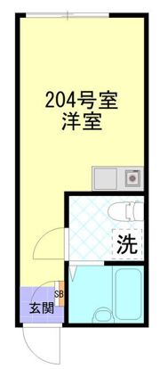フォンテーヌ根岸の間取り画像