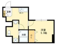 グランドゥール九条の間取り画像