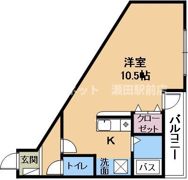フェイム瀬田の間取り画像