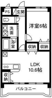 マンショングレイスの間取り画像