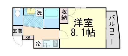クレアール本山の間取り画像