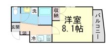 クレアール本山の間取り画像